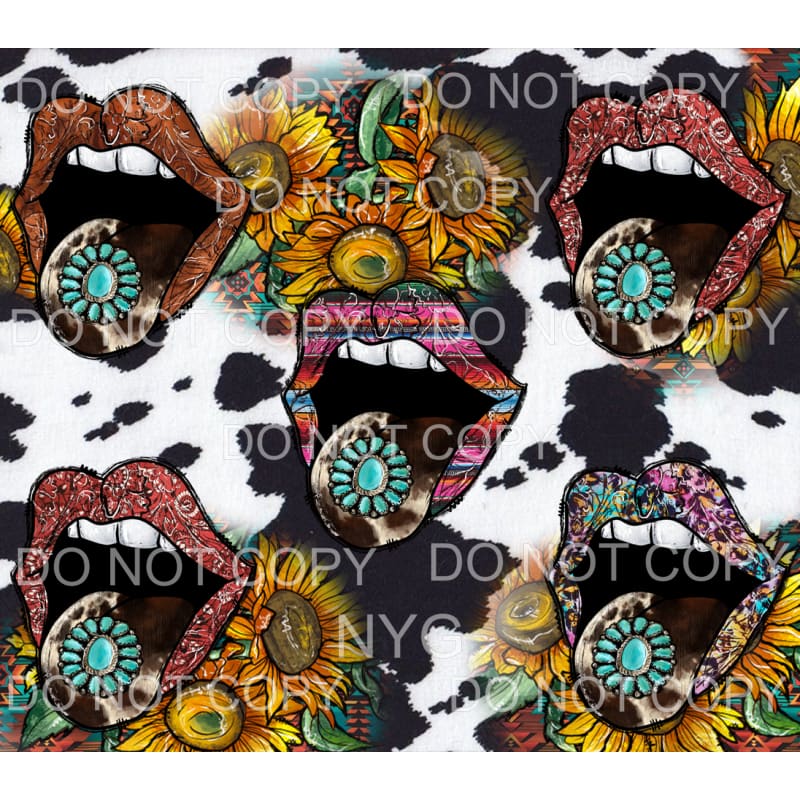 Western Pattern Sheet #5 Sublimation transfers - Heat 