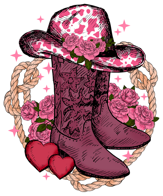 Western Valentine #9029 Sublimation transfers - Heat