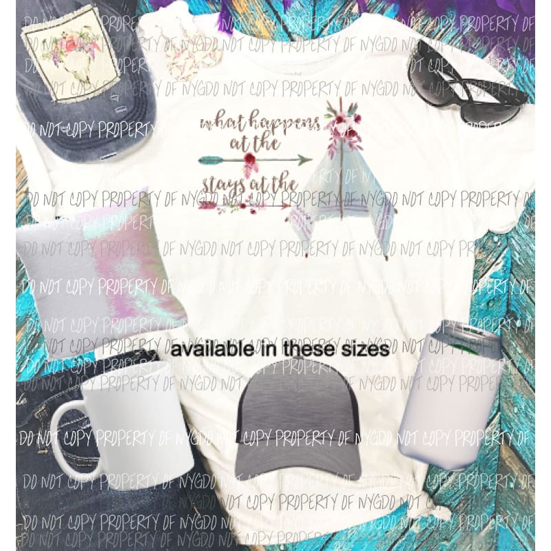 What happens at the tee pee Sublimation transfers Heat Transfer