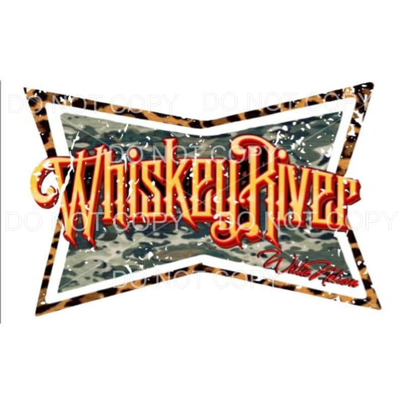 Whiskey River Sublimation transfers - Heat Transfer