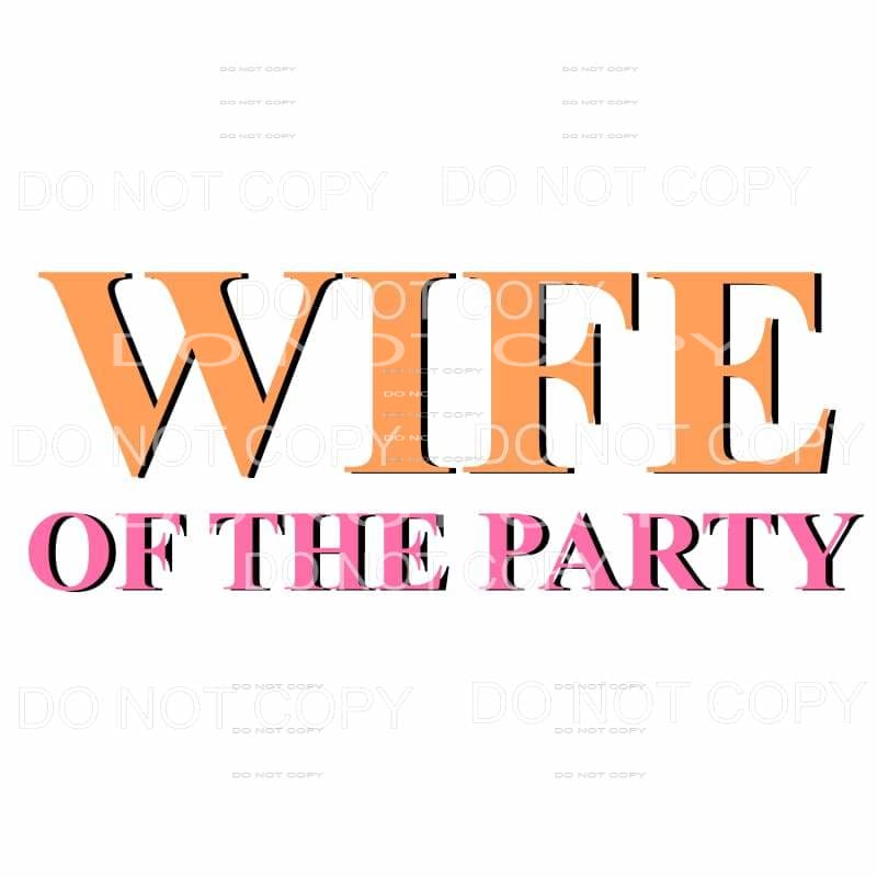 WIFE OF THE PARTY # 745 Sublimation transfers - Heat 
