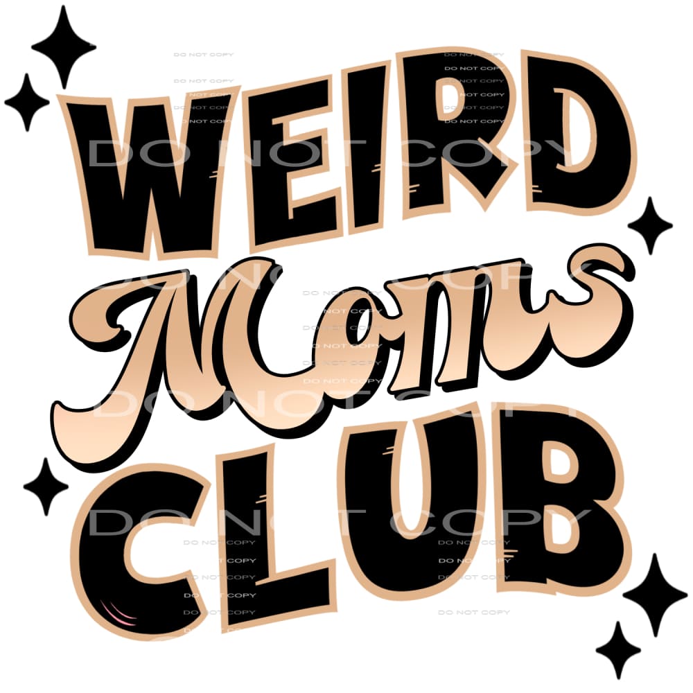 Wired Mom’s Club #4466 Sublimation transfers - Heat Transfer