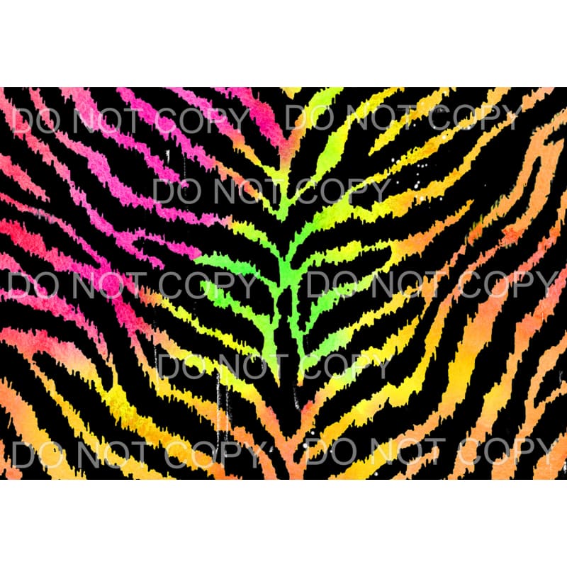 Zebra Print Sheet #1 Sublimation transfers - Heat Transfer